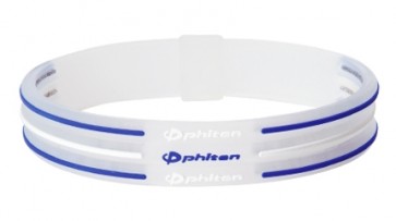 Sport-Armband 3Line (17cm) TranspBlauWeiss