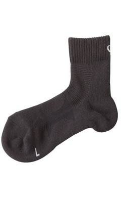 Aquatitan Sport Socken Halblang schwarz 22-24 cm, Doppelpack