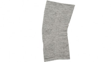 Soft Type-Kniebandage, extrawarm, grau  L-LL (36-48cm)