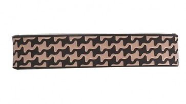 Sport  Armband S-Gitter,  Schwarz / Beige, 17 cm