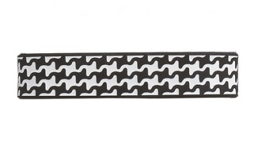 Sport  Armband S-Gitter,  Schwarz / Weiss, 17 cm