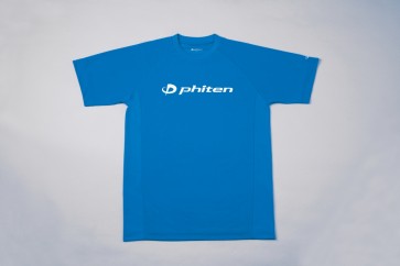 RAKU Sport T-Shirt mit Logo Blau