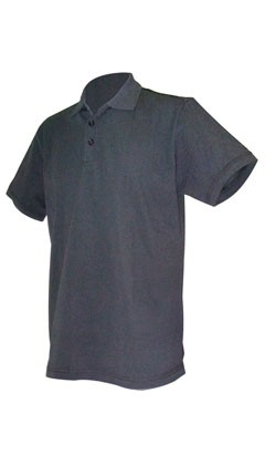 Phiten Raku Polo Shirt Schwarz