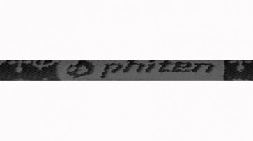 Standard-Halskette Monogramm (55cm) Schwarz