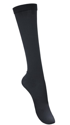 Ti-Kniesocken Schwarz