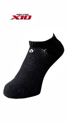 X10 Aquatitan Sport Socken Kurz Schwarz