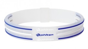 Sport-Armband 3Line (17cm) TranspBlauWeiss