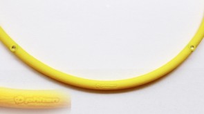 Elastische Sport Halskette M-Stile Gelb 45 cm