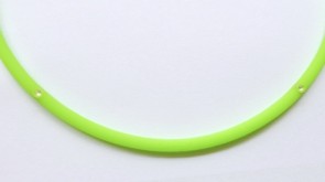 Elastische Sport Halskette M-Stile Grün 45 cm
