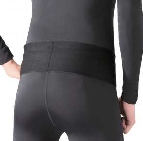 DayFit Rückengurt LightWeight Einfach Schwarz