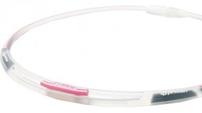 Sport-Halskette 3Line (50cm) TransparentPink