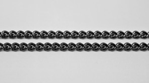Titan Halskette karbonisiert 65cm