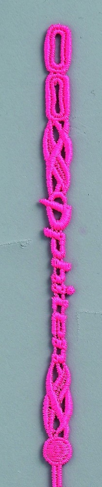 X50 RAKUWA Bracelet Lace Pink, 15-19cm