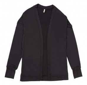 Phiten UV-Cut Cardigan Schwarz One Size