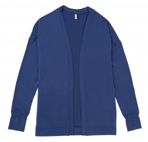 Phiten UV-Cut Cardigan Blau One Size