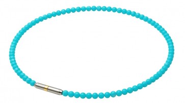 METAX Collier Crystal Touch Turquoise (45cm)