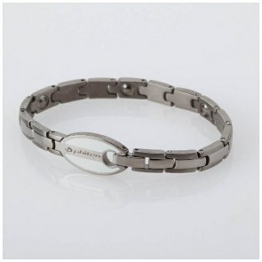 Bracelet Titan Hard coat Oval blanc