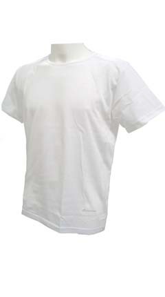 Raku Shirt T/C Rever (x100) M Blanc