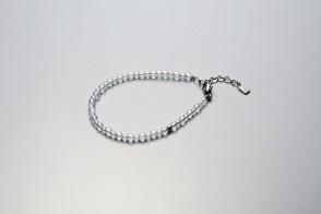 Phiten Bracelet en Titane & Cristal Combo (3mm/4mm)