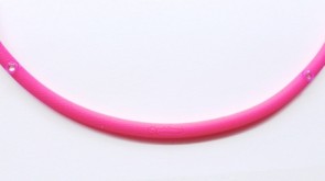 Collier Sport élastique M-Style rose