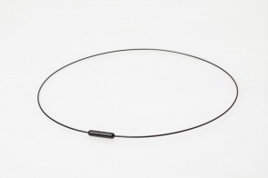 Phiten Rakuwa Collier Wire Model Air (50cm) Noir