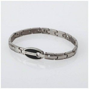 Bracelet Titan Hard coat Oval noir