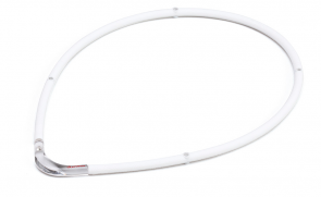 Collier sport M-Style II, blanc