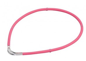 Collier sport M-Style II, pink, 45 cm