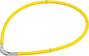 Collier sport M-Style II, jaune, 45 cm