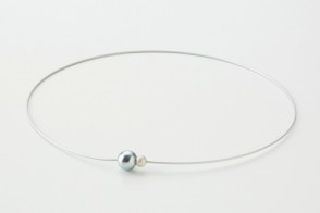 EXTREME RAKUWA Collier Wire Mirror Ball Twin bleu/blanc