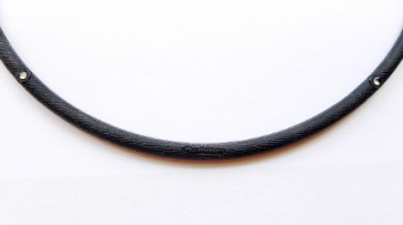 Collana elastica sportiva M-Stile nero