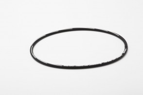 Collana-Sport Slim Nero (43cm)