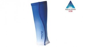 X30 Power Sleeve Polpaccio L (2pcs) Blu ombreggiato
