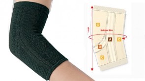 Fascia Aquatitanio SP Gomito soft Typ S-M (22-28cm) nero
