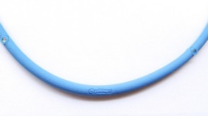 Collana elastica sportiva M-Stile blu 45 cm
