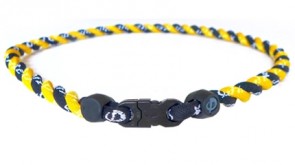 Collana GS_Tornado giallo/nero 55cm