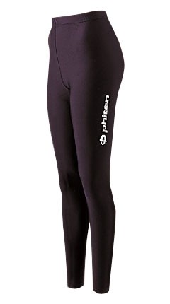 Leggins sportivi Aquatitanio LL (94-104cm) Nero