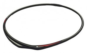 RAKUWA METAX EXTREME Twist Collana Nero/Rosso