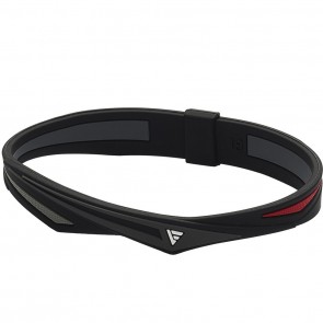 RAKUWA METAX EXTREME Twist braccialetto Nero/Rosso 16cm