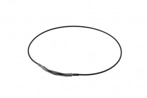 Collana METAX RAKUWA Diamond-Cut, nero/oro
