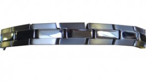 Bracciale in titanio largo 18 cm