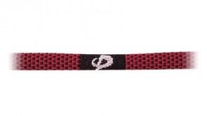 Collana-X30 (65cm) RossoNero